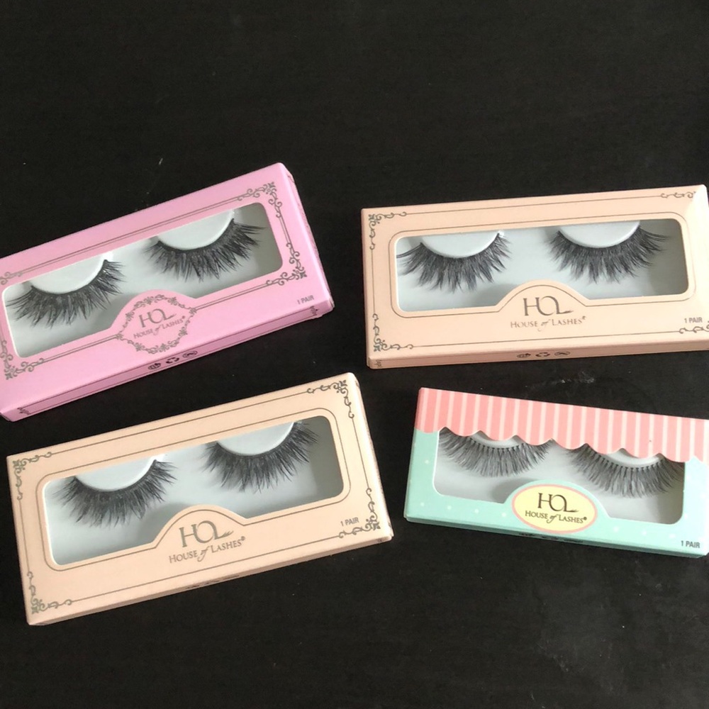 Set of 4 lashes from House of Lashes